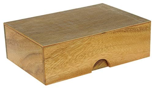 Casse-tête en Bois 3D de Namesakes® (x6) - Jeux de réflexion sur Le IQ - Défi de Table Original - Cadeau Amusant pour Les Adultes et Les Enfants - Boîte Cadeau en Bois Massif !