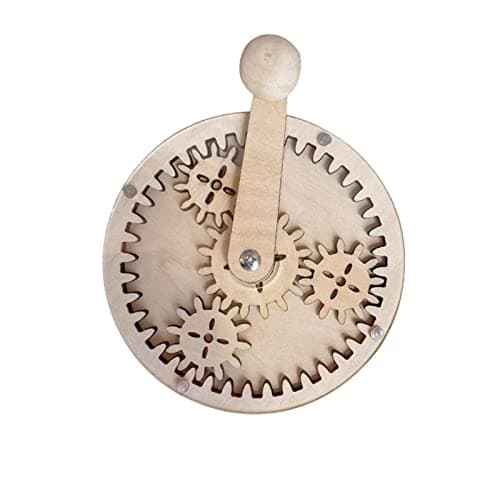 Amagogo Montessori Planche Occupée Accessoires de Bricolage Jeu de Intérieur à Manivelle pour Enfants
