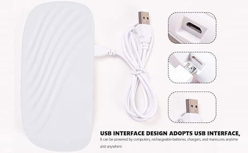 Pwshymi 36W Lampe UV Resine Epoxy, Lampe de Polymérisation de Colle UV Conception de Support Pliable pour Bricolage Résine Artisanat
