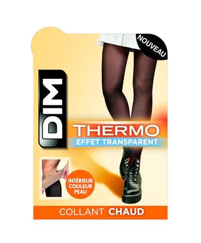 Dim Collant Femme Thermo Chaud et Transparent 80D x1