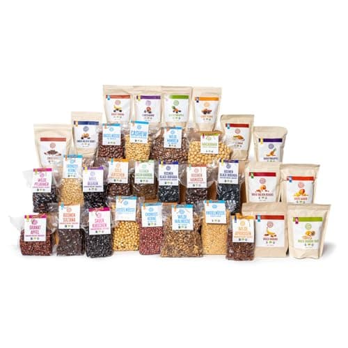 PAKKA - Cerises dorées bio commerce équitable, 500g, séchées au soleil, cerises jaunes sauvages, non huilées, non sucrées, directement des petits producteurs de Samarkand, Ouzbékistan, 500g
