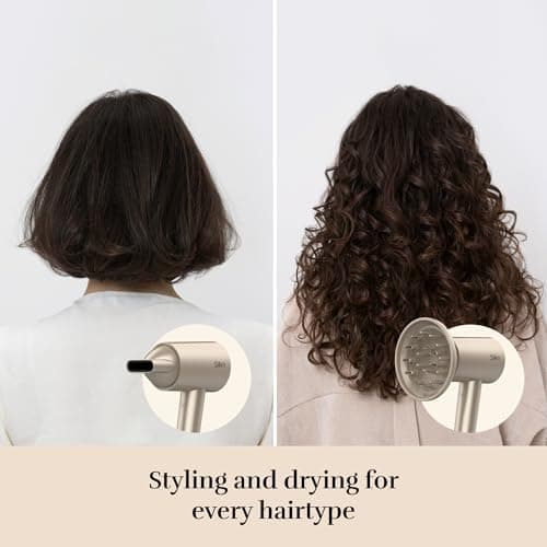 Silk'n - Sèche-cheveux - SilkyAir Pro - Avec technologie hydra-ionic de pointe pour réduire les frisottis - 11,7x3,8x25,4 cm - Or Rose