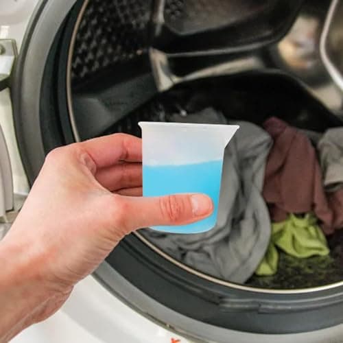 3 Pièces Tasses à Mesurer Silicone Set, 30/50/100ml Antiadhésives Mesurer Gradué pour le Savon Liquide, le Détergent Liquide, Tasses à Mélanger pour Bricolage, Travaux Manuels