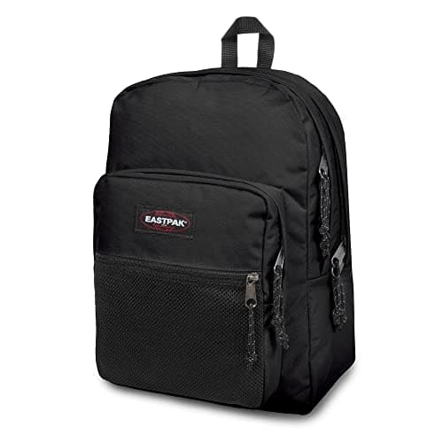 EASTPAK Pinnacle Sac à dos 38L (42 x 32 x 25,5 cm), grand sac école et voyage, sac à dos multi-compartiments résistant avec organiseur et bretelles rembourrées - BLACK