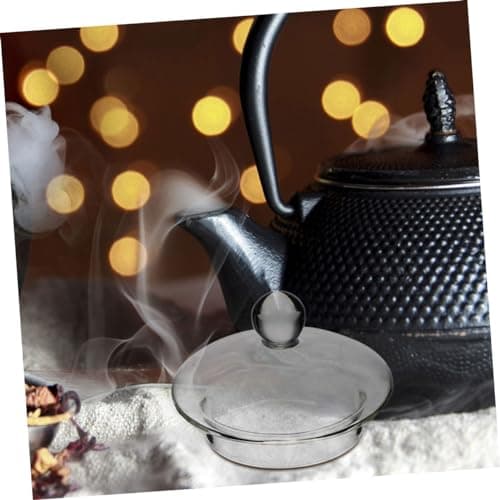 Générique Couvercle De Théière Couvercle De Thé De Remplacement Couvercle Remplaçable Pour Théière Couvercle De Théière Transparent Couvercle De Bouilloire À Thé Décoratif Couvercle De Thé