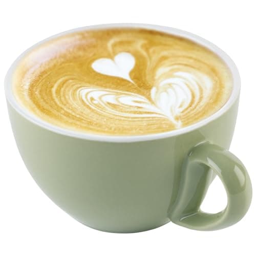 APS 16007 Tasse à cappuccino verte Ø 10,5 cm, hauteur 6,5 cm, 300 ml, Vert