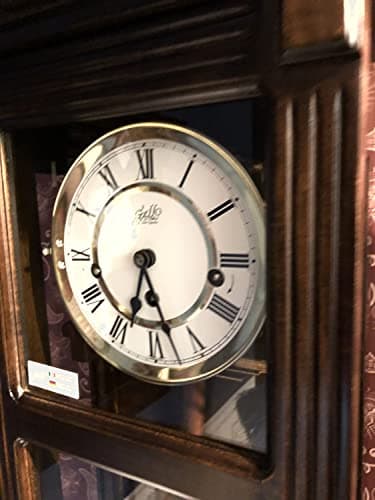 Relojesdeco, Gallo 0216EDIN50710 Horloge murale mécanique. Machines de la prestigieuse marque allemande Hermle Horloge à pendule, 66 cm, sonnerie Westminster, pièces, chaussettes et entières avec