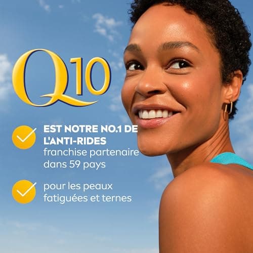 NIVEA Q10 Energy Soin Contour des Yeux (1x15 ml), crème anti rides yeux enrichie vitamine C & Guarana antioxydants, crème anti-âge anti-cerne yeux peaux ternes et fatiguées