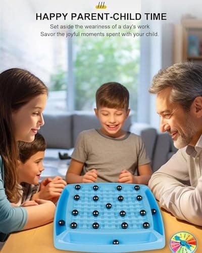 Jeu d'échecs magnétique avec roue de punition, jeu de plateau de table magnétique amusant pour enfants et adultes, jeu de société éducatif pour la fête de famille