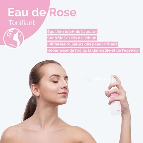 Fatima's Garden Eau de Rose - Tonique Hydratant Bio, 300ml
