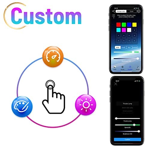 KAVAVO Smart APP 16M couleurs coucher de soleil lampe projecteur LED décoration de la maison photographie fond veilleuse (1 PCS)