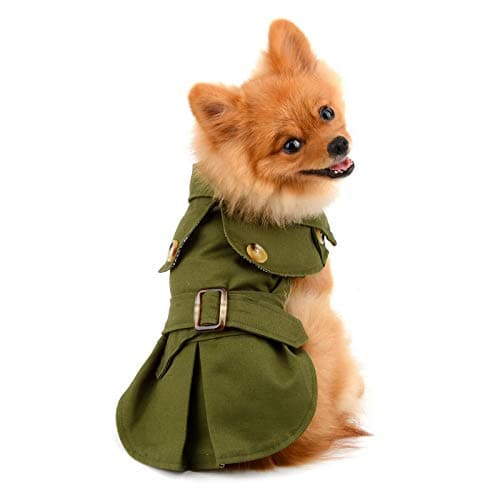 PAIDEFUL Manteau pour petit chien - Coupe-vent - Style western - Pour l'automne et l'hiver - Taille M