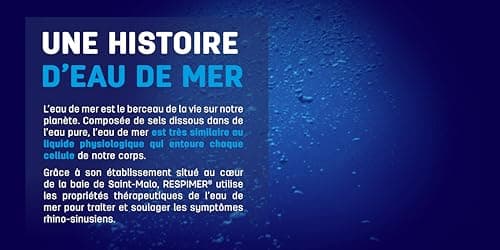 RESPIMER NetiFlow - 16 Sachets de Sel Nasal - Irrigation Nasale - Sel pour Lavage de Nez / rinçage nasal - Formule Brevetée - Fabriqué en Bretagne