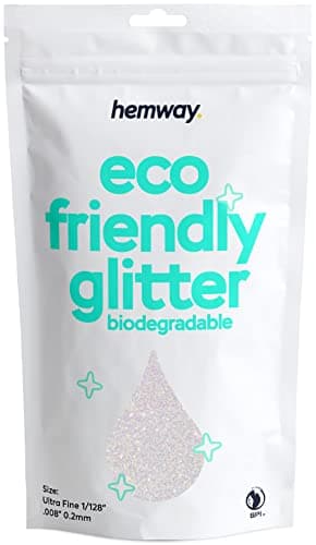 Paillettes biodégradables nacrées irisées respectueuses de l'environnement À base de plantes bio ultrafines pour le visage le corps la résine 100g/3,5 oz