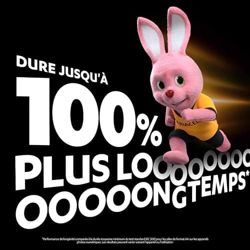 Duracell Plus Piles AA (lot de 24) - Alcalines 1,5V - Jusqu’à 100% plus longtemps - Idéales pour les appareils du quotidien - Emballage 0% plastique - Conservation 10 ans - LR6 MN1500