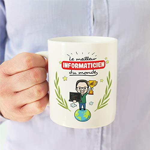 MUGFFINS Mugffins Mug/Tasse Informaticien du Monde - Idées Drôles Informatique
