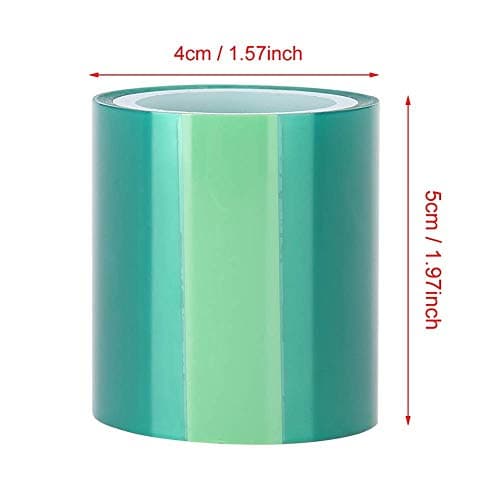 Green Craft Bande transparente ruban papier Sticky Fond de ruban adhésif pour cadre creux en métal Expoy UV Résine Craft Open Cadre DIY aider Outil pour la création de Charm pendentif en métal