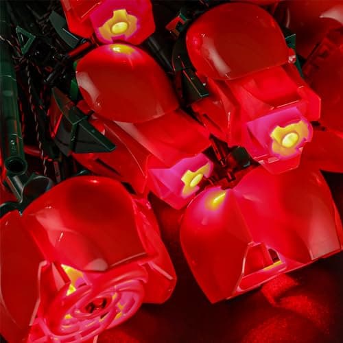 BRIKSMAX Kit d’éclairage à LED pour Lego Icons Le Bouquet de Roses - Compatible with Lego 10328 Blocs de Construction Modèle- Pas inclure l’Ensemble Lego