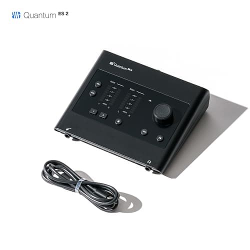 PreSonus Quantum ES 2 Interface Audio USB-C, 2x2, 24 bits/192 kHz avec Préamplis MAX-HD et Logiciel Studio One+