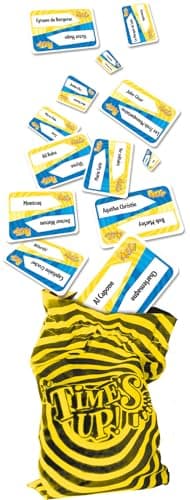 Asmodee - TIME'S UP! : Party - Version Jaune - En Français - Jeu de Société d'Ambiance - Jeu de Cartes Familial et Pour Enfants dès 12 ans - Jeu de Rapidité - 4 à 12 Joueurs - 40 Minutes