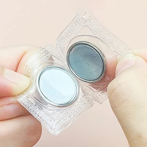 FYSL Bouton Aimant à Coudre 20 PiècesBoutons-Pression Magnétiques Cachés 15 mm 20 mm à Coudre Invisible Fermeture Magnétique pour Couture Habillement Sac à Main
