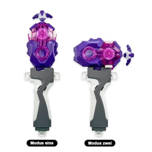 Hozuumo Bey Toupie Blade Burst Turbo Combinaison, Toupie de Combat 4D Metal Fusion avec Lanceur B-184, Bey Starter Blade, Jeu Cadeau pour Enfants de 6+ Ans