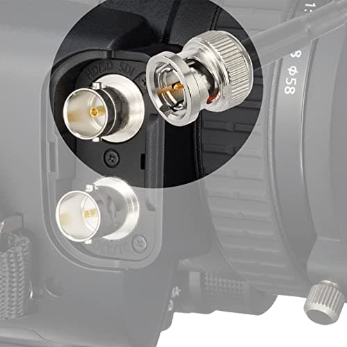 Superbat Câble SDI 60cm 3G/6G/12G BNC Mâle à Mâle Belden 4855R 75ohm Câble Vidéo SDI pour 3G-SDI/12G-SDI/HD-SDI/4K/8K Enregistreur Oscilloscope Caméra de Sécurité Convertisseur SDI