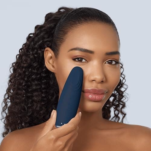 GESKE | SmartAppGuidedTM Warm & Cool Eye Energizer | 6 in 1 | Masseur oculaire | Masseur anti-cernes | Supprimer les poches sous les yeux et les paupières tombantes | Massage électrique des yeux