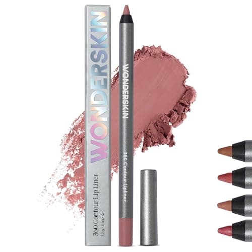 Wonderskin 360 Contour Lip Liner Pencil - Crayon à Lèvres Nourrissant, Longue Durée, Imperméable Et Sans Transfert (Blush)