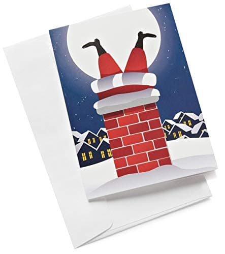 Carte cadeau Amazon.fr - Dans une carte de vœux Père Noël Coincé