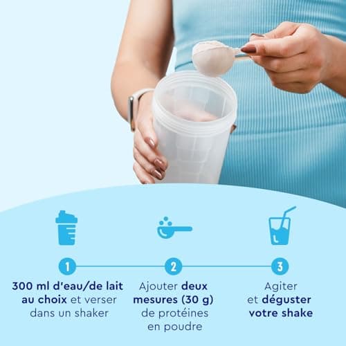 Poudre de Proteine Vegan Cookies & Cream - 1kg de proteine vegetale - 33 portions de 22g de protéine - SANS soja - A base de de pois, de fèves et de protéines de tournesol - 100% végan & sans lactose