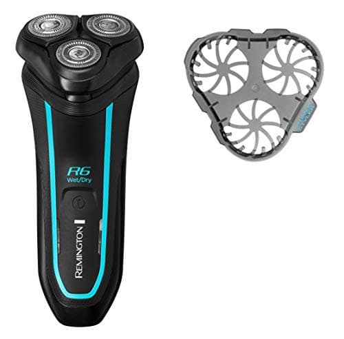 Remington Rasoir Electrique [Performance Précison Comfort] Style Series R6 (Escamotable, Ergonomique, Têtes Multidirectionelles 360°, Etanche, Batterie Lithium 60 min, Charge USB) Tondeuse R6000