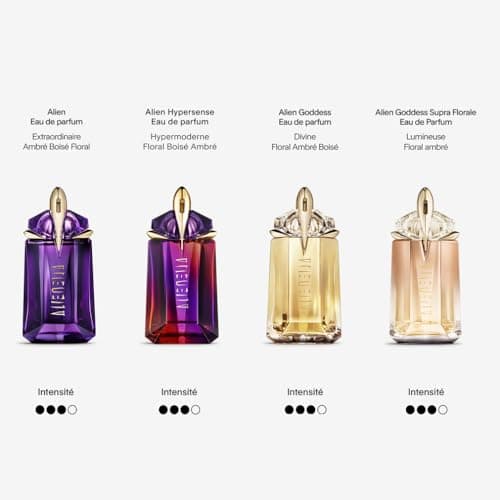 MUGLER ALIEN GODDESS SUPRA FLORALE Eau de Parfum, Parfum pour Femme Floral Ambré Lumineux, Parfum Féminin