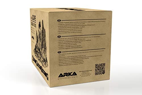 ARKA Pierres Dragon 5 kg 10-30 cm - myScape-Rocks Aquarium Terrarium | pierre d'argile naturelle, plantable, offre des cachettes, aquascaping, jardin, aquarium, terrarium