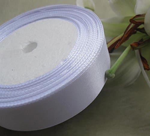 Chenkou Craft 22,9 m 1roll ruban satiné 50 mm DIY Craft Mariage d'ornement