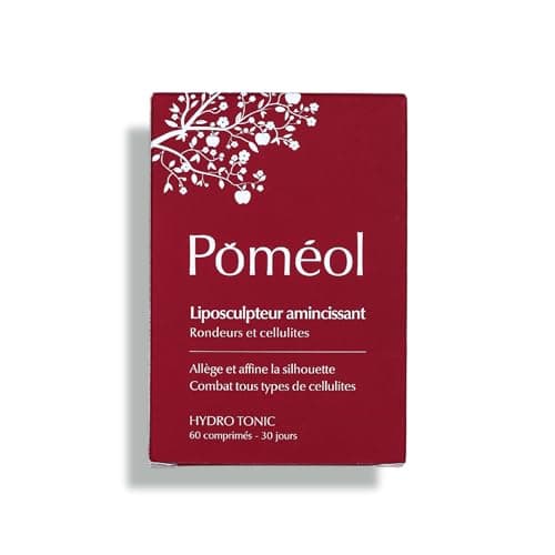 POMEOL | Complément Alimentaire Anti-cellulite | Programme Minceur | Coléus forskohlii, Marc de raisin, Fenouille, Vitamines C, B2, B6, B12 | Allège, affine la silhouette | Liposculpteur 2 mois