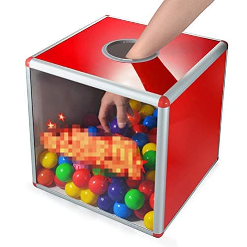 Vaguelly Lot de 25 balles de bingo Balles de loterie ouvertes 40 mm Balles de table Balles de pong en plastique vides pour loteries de bingo jeu de divertissement