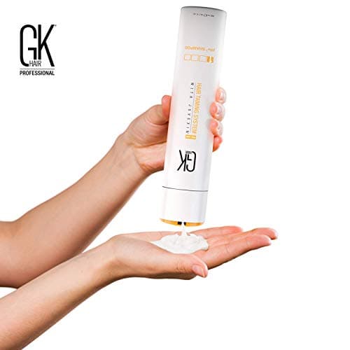 GK HAIR Global Keratin pH+ Pre-Treatment Clarifying Shampoo (10.1 Fl Oz/300ml) Prépare le nettoyage en profondeur des cheveux, élimine les impuretés tous les types de cheveux hommes et femmes