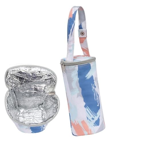 Sac isolant pour biberon,sac pour biberon et nourriture, Pochette isolante pour porte-bouteille, Sac isolant chauffe-lait, sac isotherme pour lait maternel, sac de bouteille isolé et anti-fuite pour l