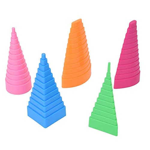 5 Pcs Quilling Formes & Designs Border Paper Quilling Border Buddy Bobbin Tower Tool 5 Forme Tours Quilling Outils Kit pour DIY Artisanat School Supplies School Supplies
