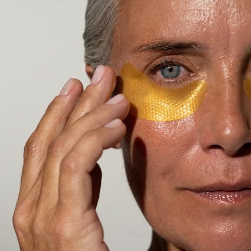DAY+ | Patchs Yeux Anti-Âge | Comble les rides & ridules, Tonifie le contour de l'œil | Regard rajeuni | Acide Hyaluronique, Carambole, Provitamine B5 | 97% d'ingrédients naturels | Pack de 3 paires
