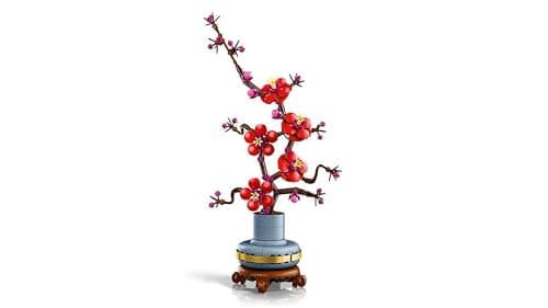 LEGO Botanique Les Fleurs de Prunier - Plante Artificielle à Offrir - Set de Construction, Adulte - Décoration intérieure - Activité relaxante - Idée Cadeau pour la St Valentin, Femme ou Homme 10369