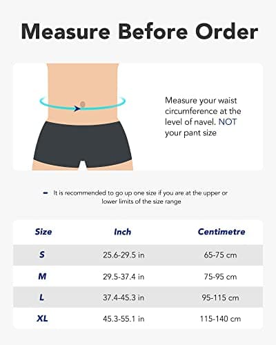 Fitomo Ceinture Lombaire Femme Homme, ceinture dorsale avec 7 supports métalliques, Ceinture Dos, Sciatique, Scoliose, Hernie Discale