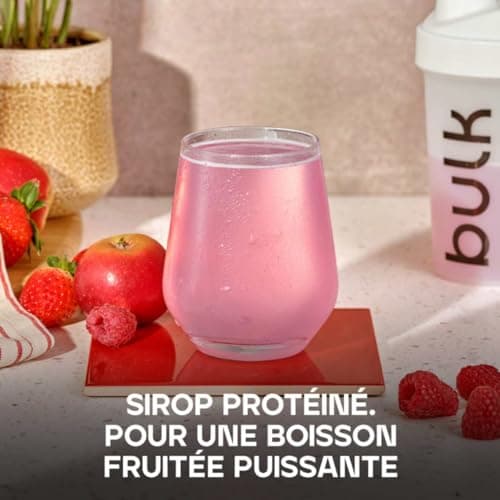 Bulk Clear Whey Isolate, Shake protéiné rafraîchissant, Protéine en Poudre, Rafraichissant et Fruité, Bombe Cerise, 500 g, 20 Portions