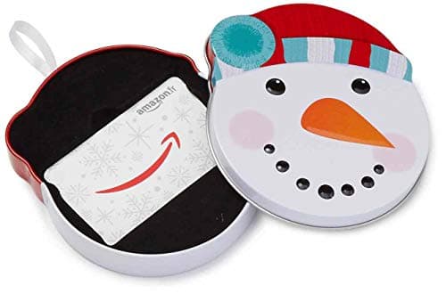 Carte Cadeau Amazon.fr - Dans un coffret Bonhomme de neige tout sourire