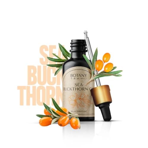 Huile d'argousier 50 ml – Hippophae Rhamnoides – Pressée à froid – Huile d'argousier – Huile de Buckthorn de mer – Pure & naturelle – Huile de support – Huile de soin – Huile de soin – Huile pour le