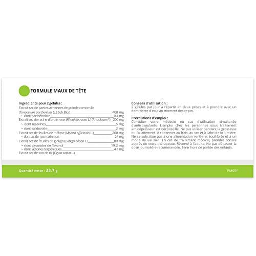 Pro Croissance & Fortification * 499.3 mg / 60 gélules * Sabal palmetto, Myrtille, Thé vert, Prêle des champs, Zinc, Sélénium et Biotine * Cheveux