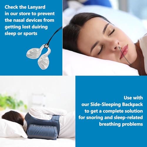 WoodyKnows Dynamic Nasal Dilators | Sleep Sports Breathing Aid | Soft Comfortable Nose Vents | Improve Breathe Airflow | Snoring Congestion Relief | Right Anti Snore Solution(Trial XS/S/M/L)