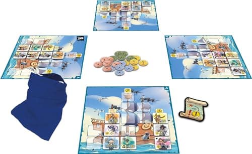 Asmodee Play Punk Captain Flip - Jeux de société - Jeux de stratégie - Jeu Adultes et Enfants à partir de 8 Ans - 2 à 5 Joueurs - Version française