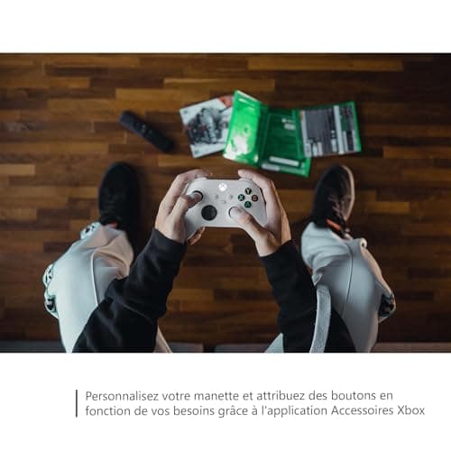 Manette Xbox Blanche Sans Fil - Robot White